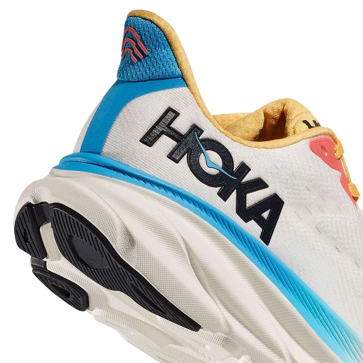 Hoka Clifton 9 Womens White/Blue