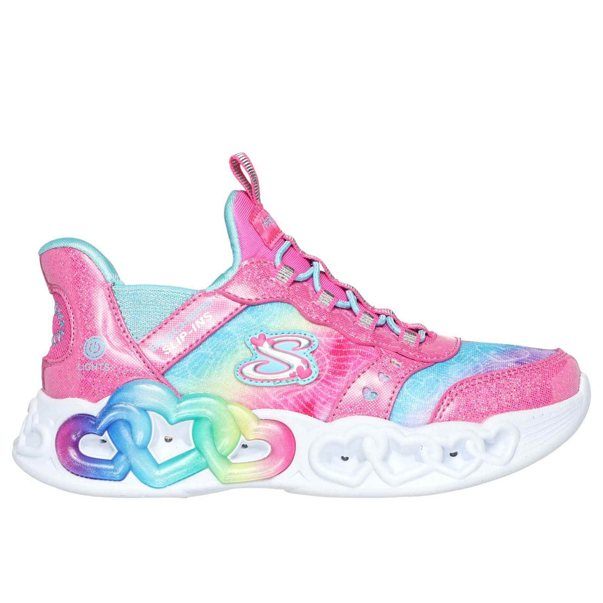 Skechers Slip Ins Infinite Heart Lights