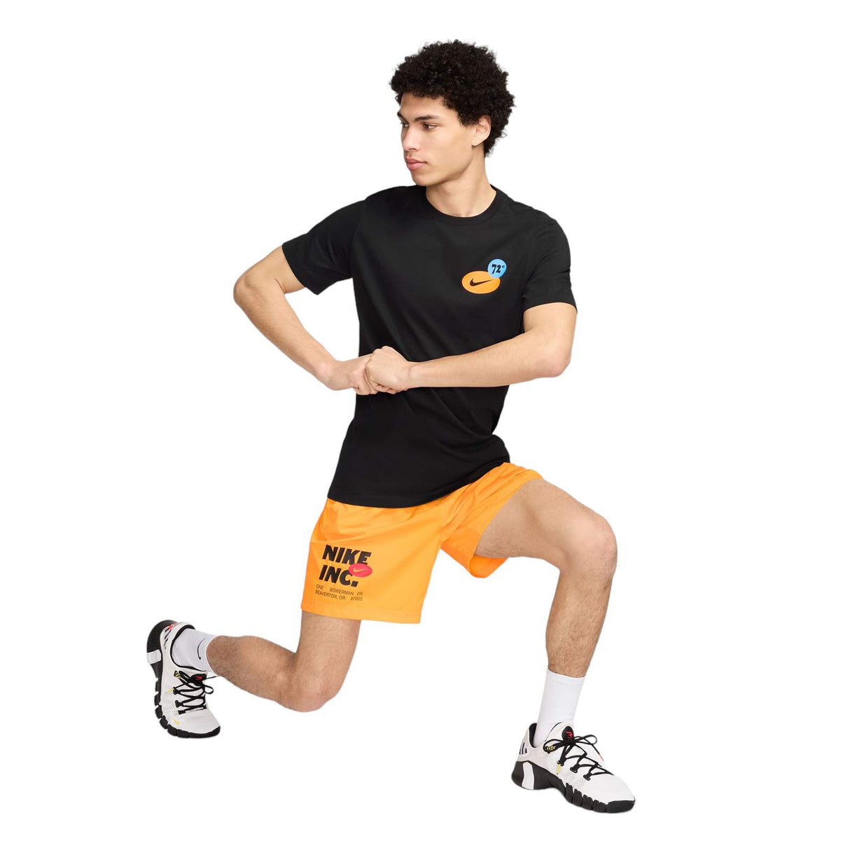 Nike Mens DF 3MO GFX Tee Black