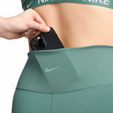Nike One Wmns DF RIB HR 5IN Shorts Green