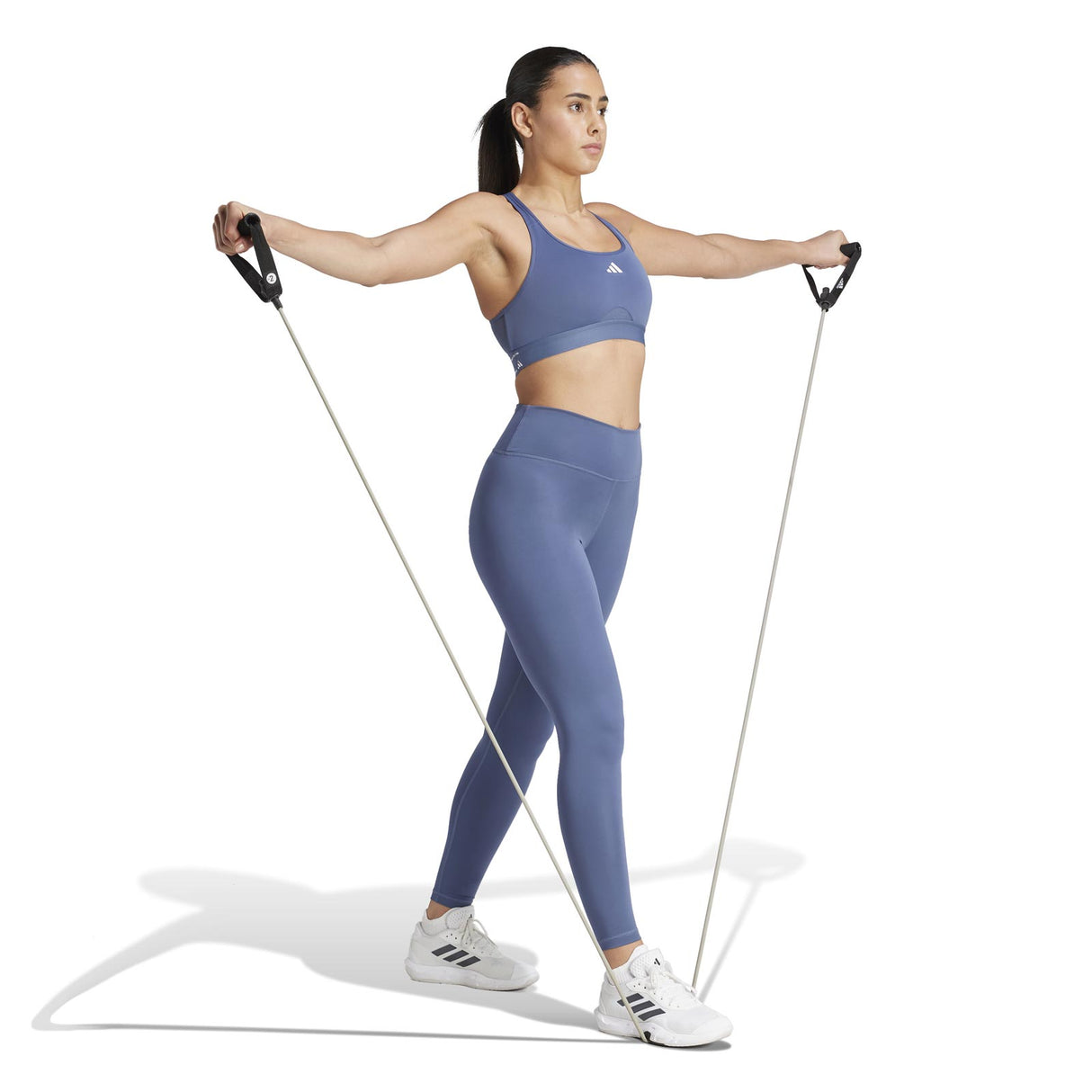 adidas TE 7/8 Womens Tight Blue