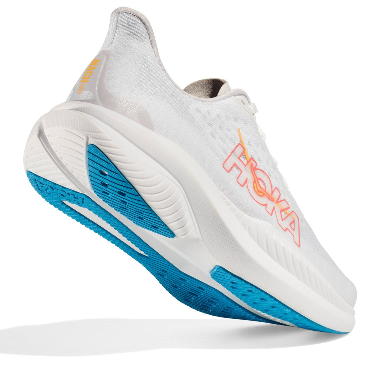 Hoka Mach 6 Womens White/Pink