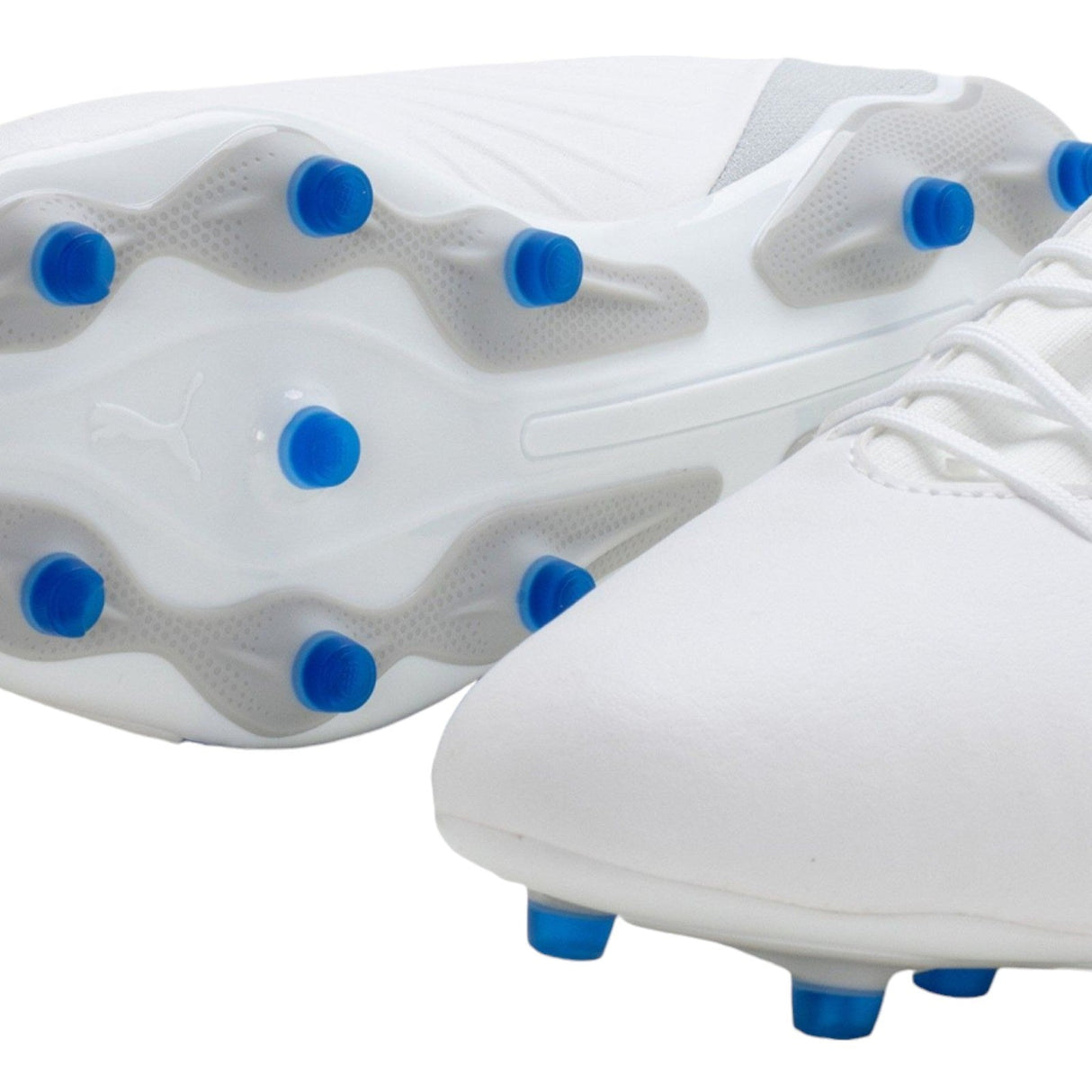 Puma King Match FG White