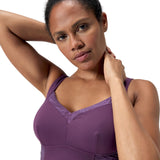 Speedo Wmn Prt LunaElustre 1 Piece Pur