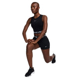 Nike Pro DF 365 Womens Crop Tank Black