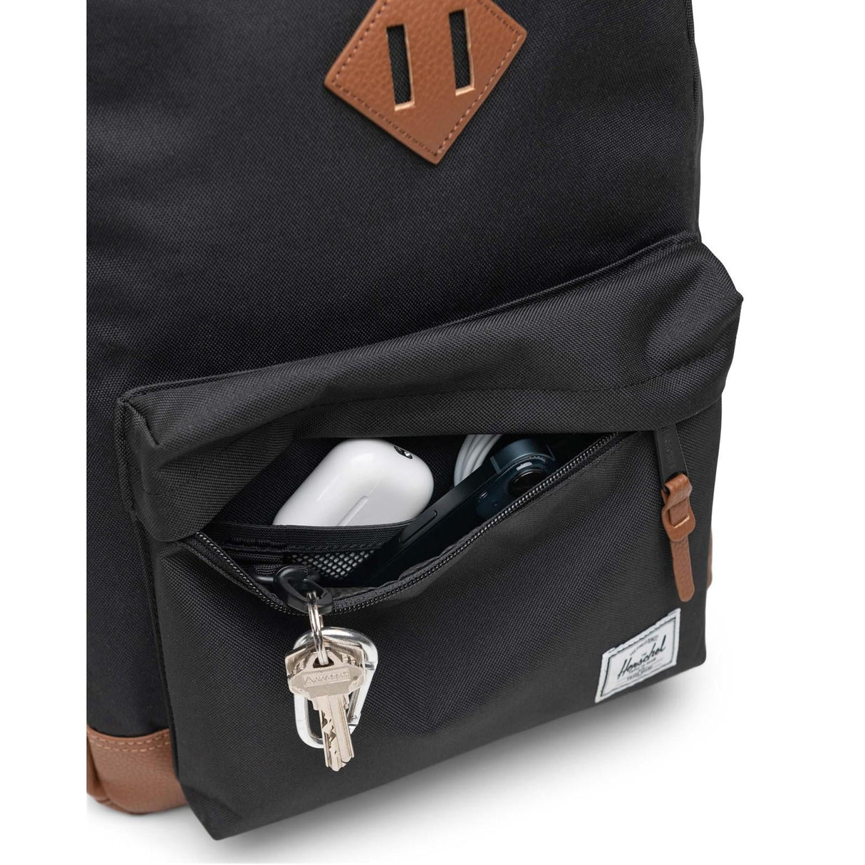Herschel Bags Unisex Herschel Heritage Backpack Black/Tan
