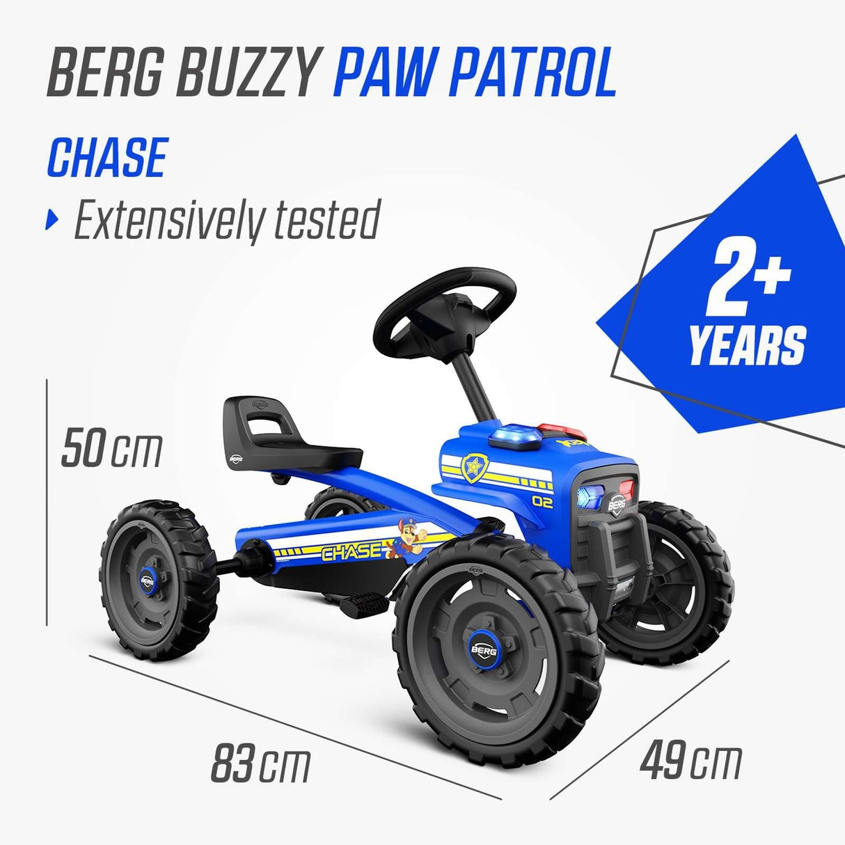 BERG Buzzy Chase Go-Kart Blue
