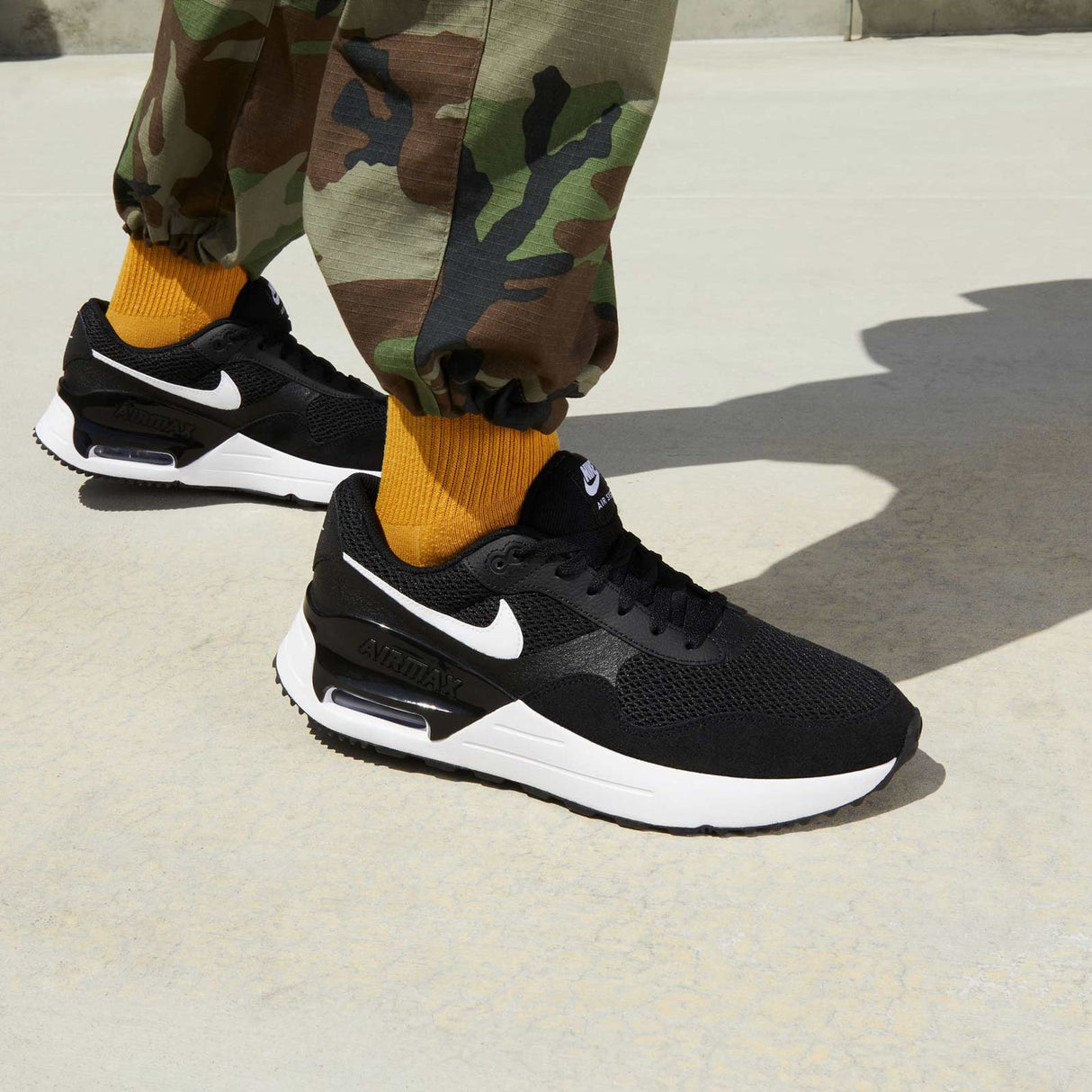 Nike Air Max System Mens Black