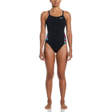 Nike Wmn Racerback Splice One Piece Blac