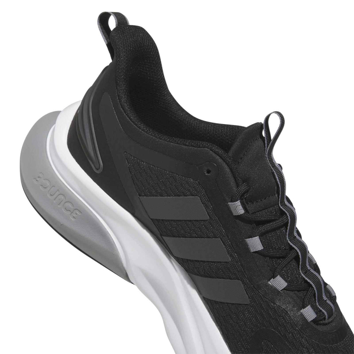 adidas Alphabounce+ Mens Black/White