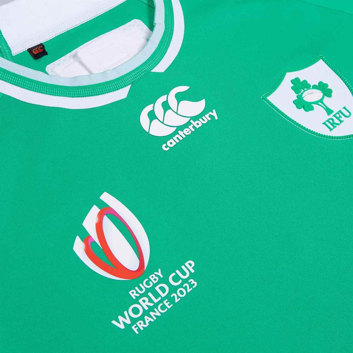 CCC IRFU RWC23 Home Test Jersey Green