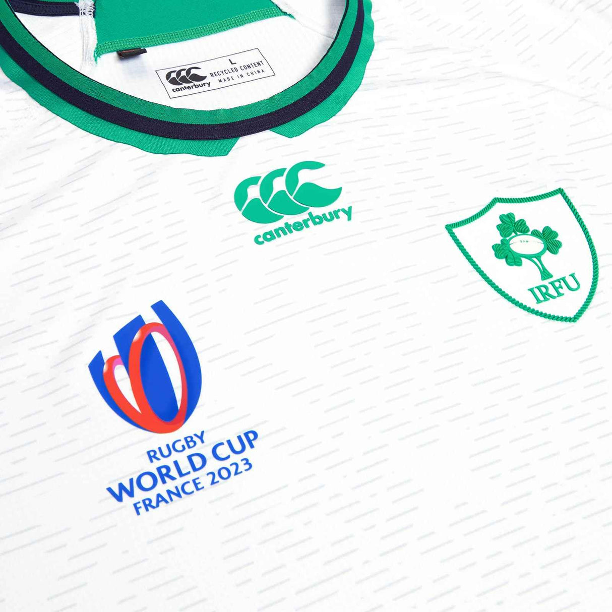 CCC IRFU RWC23 Alt Pro Jersey White