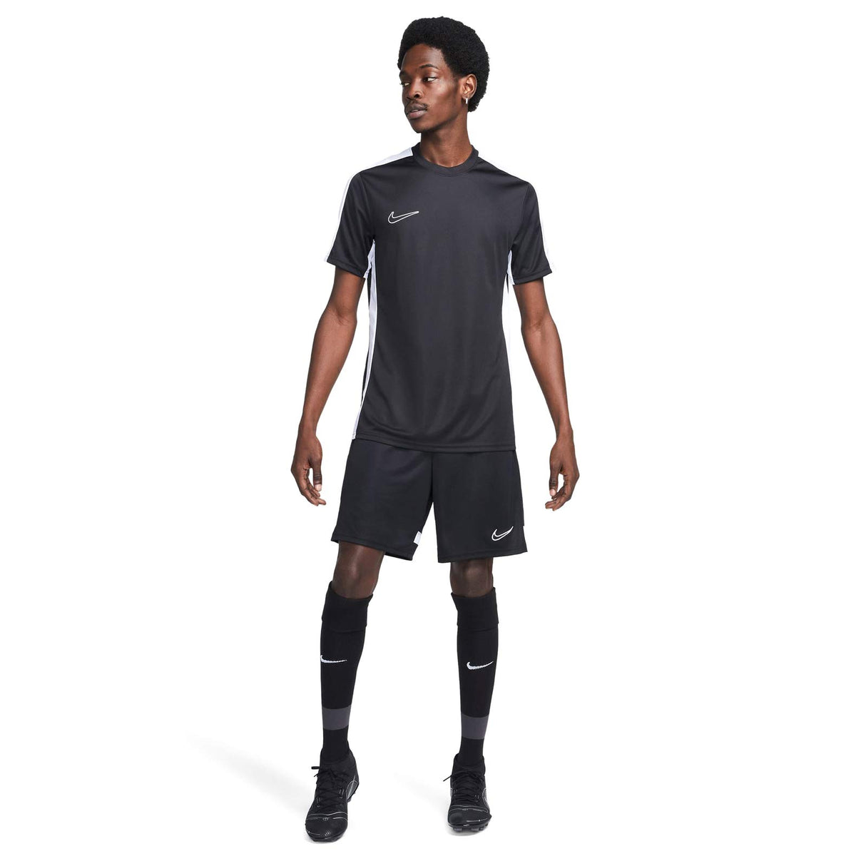 Nike Mens Dri-Fit Acad23 Top SS BR Black