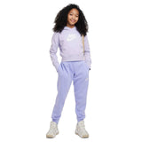 Nike Girls Sportswear Club Hoody Purple