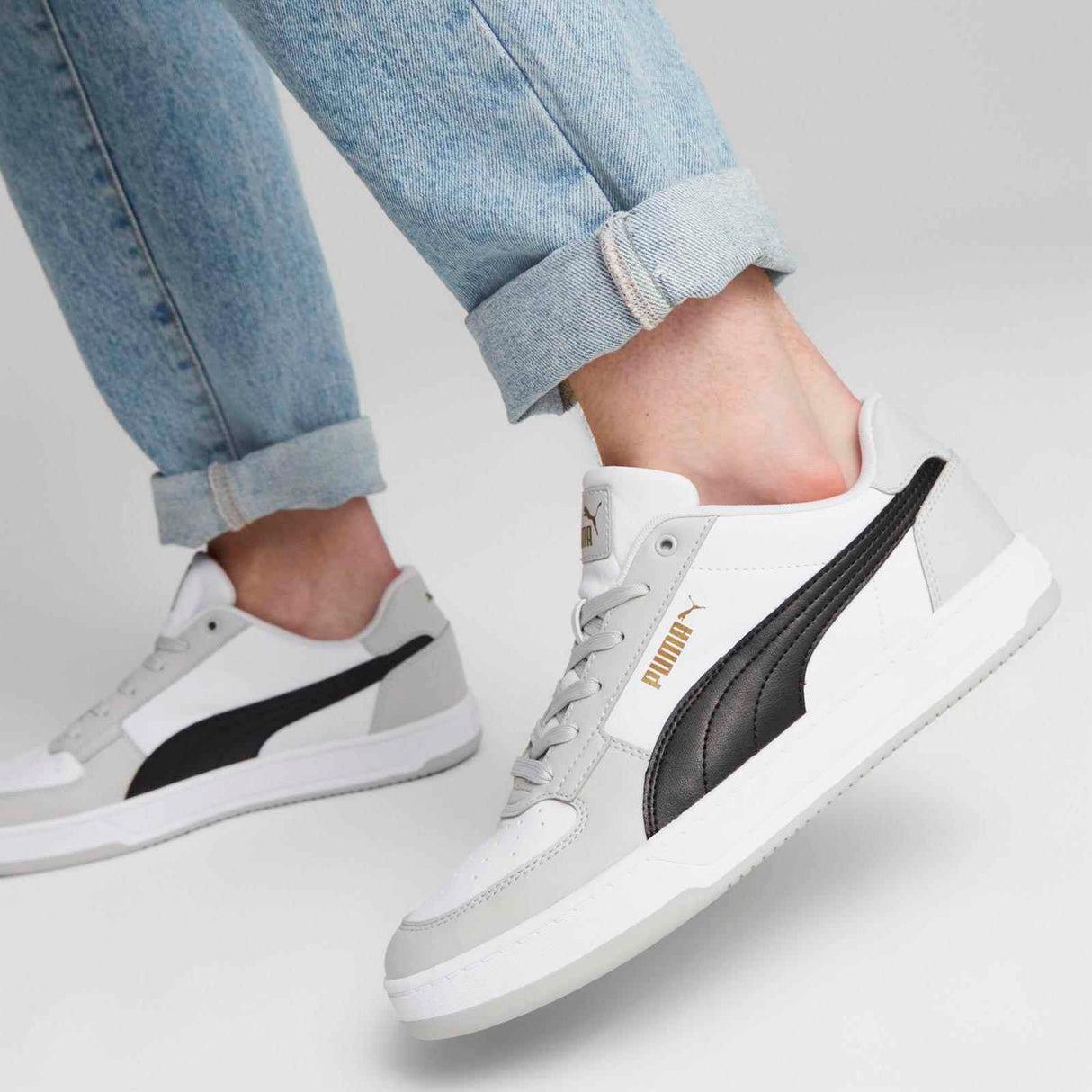 Puma Caven 2.0 Mens White/Black/Grey