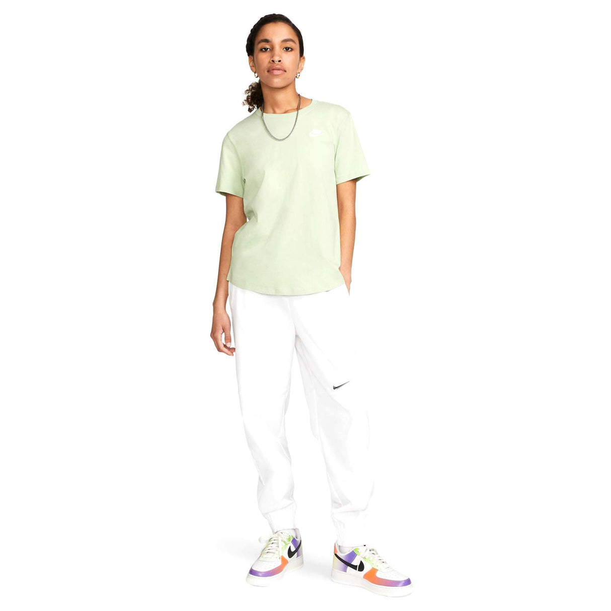 Nike Womens NSW Club Tee Green