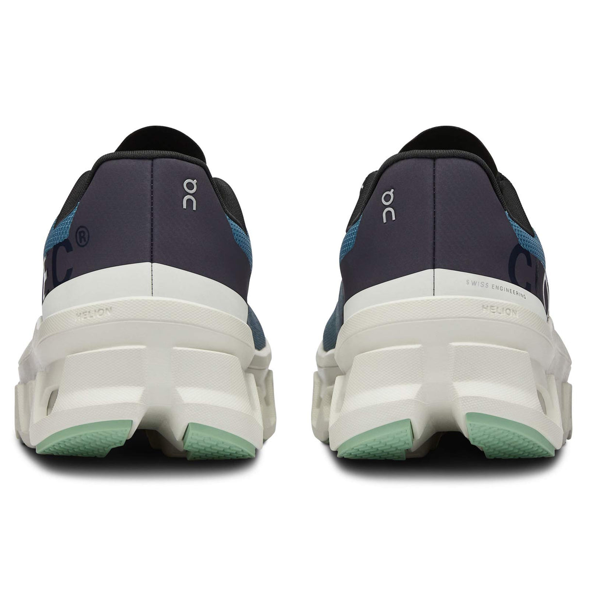 ON Cloudmonster Womens Grey/Blue