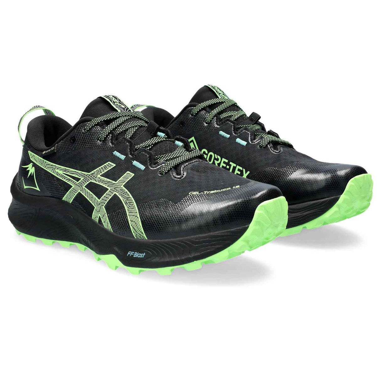 Asics Gel-Trabuco 12 GTX Mens Black/Grn