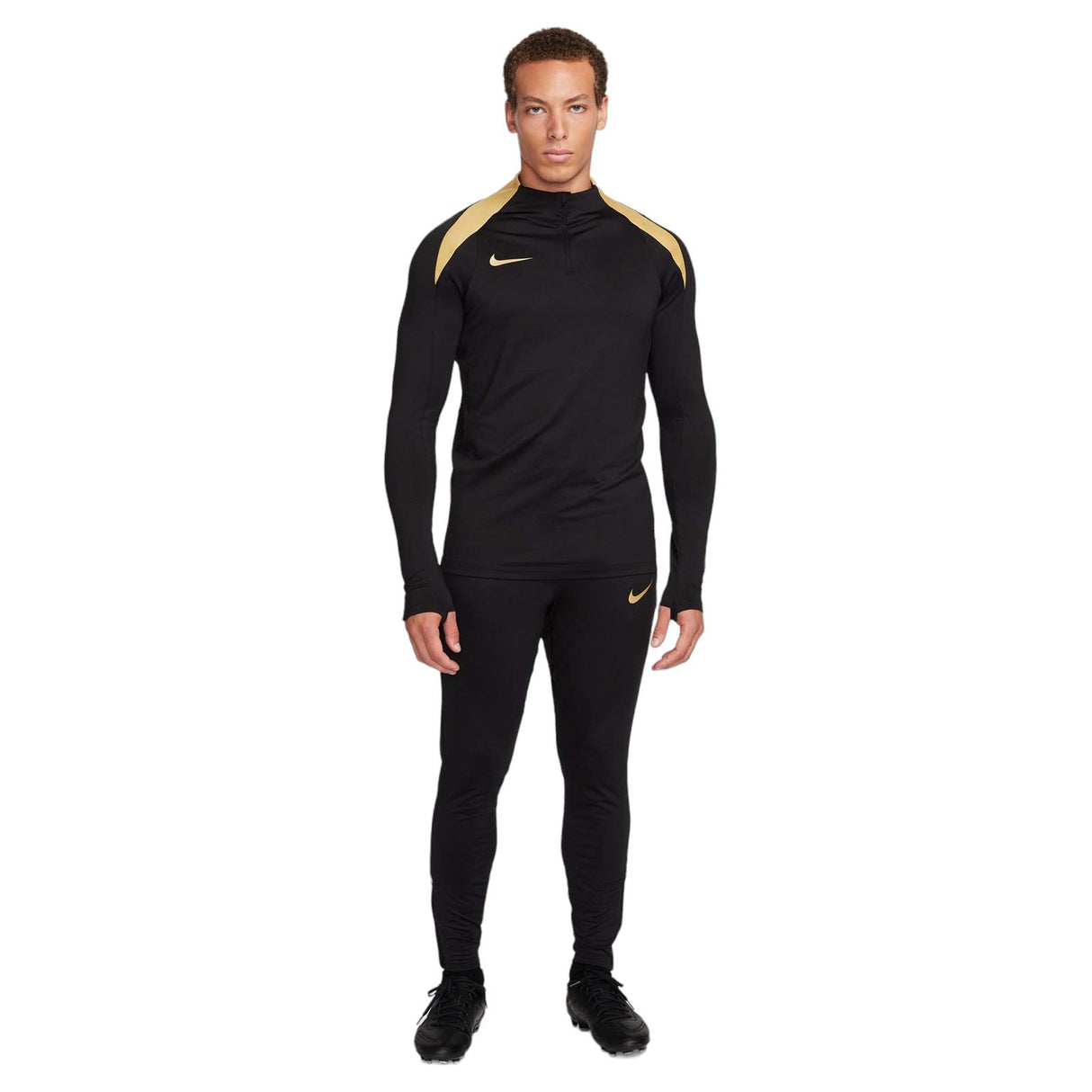 NIKE MENS DF STRK DRIL TOP BLACK