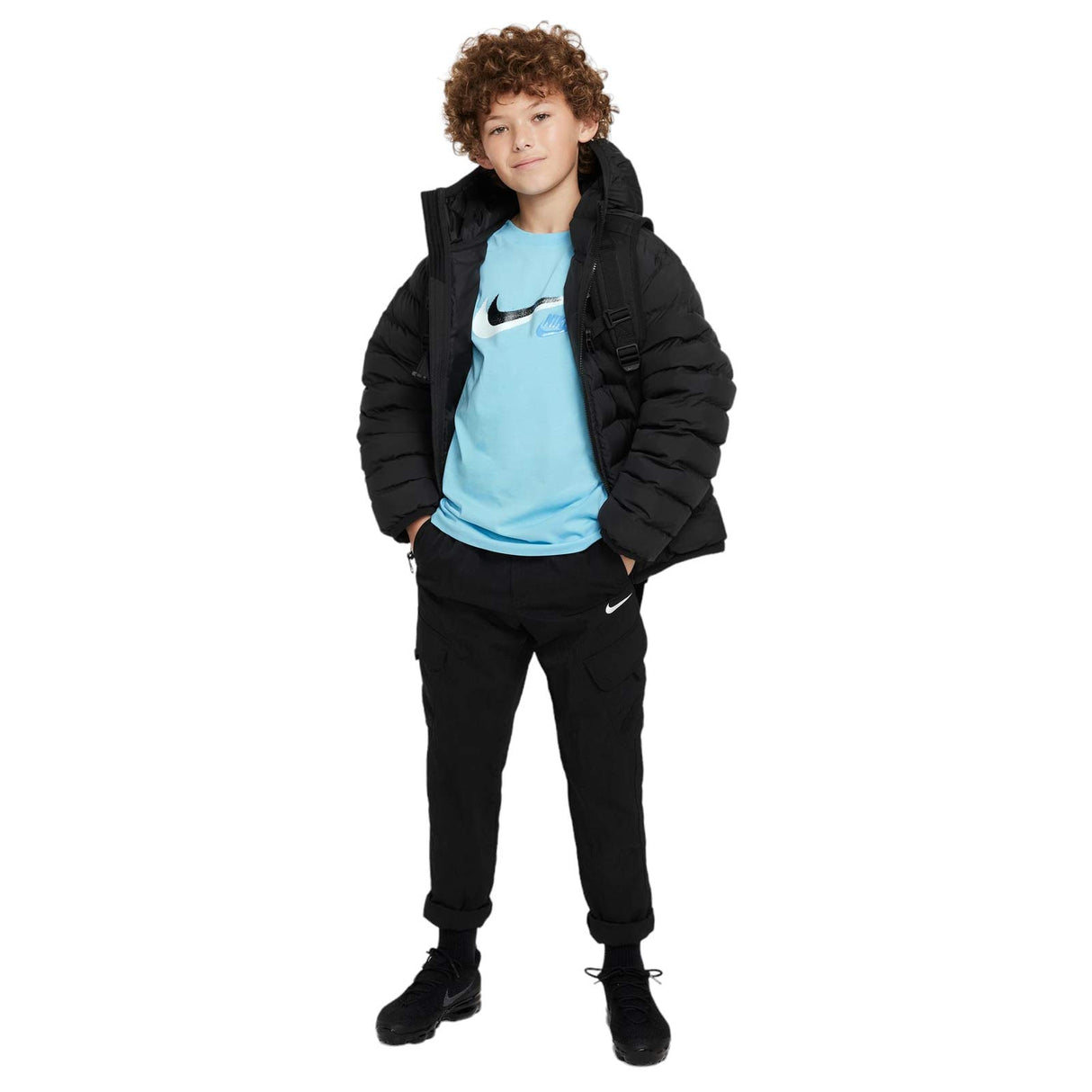 Nike Boys NSW SI SS Tee Blue