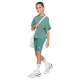 Nike Girls NSW 7 IN Bike Shorts Green