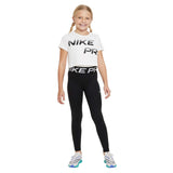 Nike Girls DFCT SE Crop Tee White