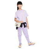 Nike Girls NSW ESSNTL SS Boxy Tee Purple