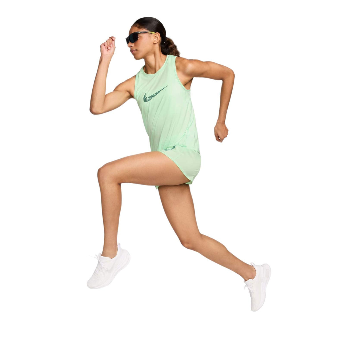 Nike One Wmns SWSH HBR Tank Green