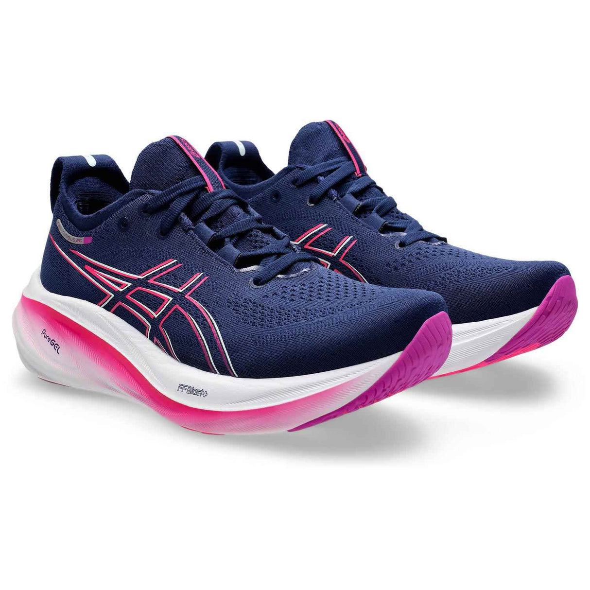 Asics Womens Gel-Nimbus 26 Navy