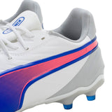 Puma King Match FG White