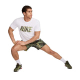 NIKE MENS DF TEE CAMO WHITE