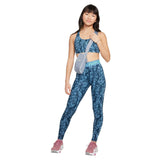 NIKE GIRLS DF TIGHT SPORT AOP Navy