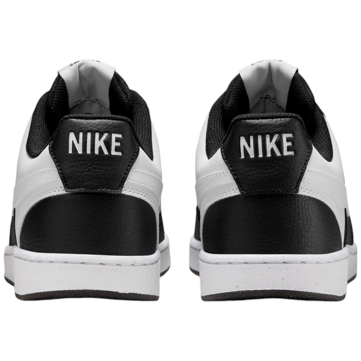 Nike Mens Court Vision Low Black White