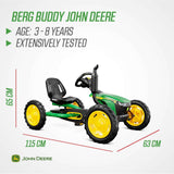 BERG Buddy John Deere Green Go-Kart