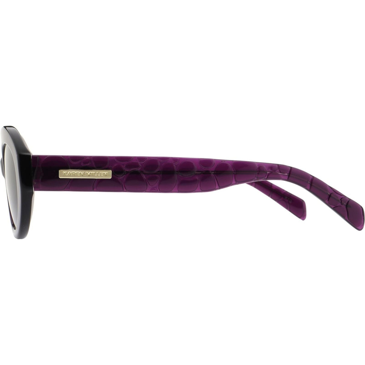 Karen Millen Unisex KM507375352 Sunglasses Crystal Purple
