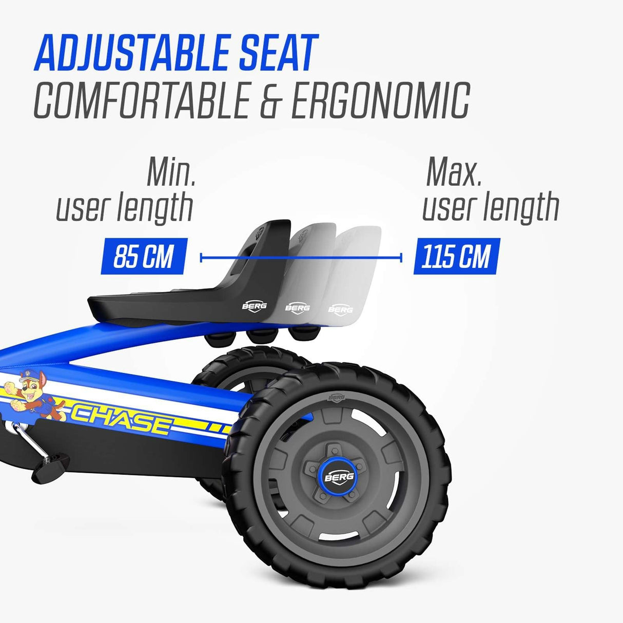BERG Buzzy Chase Go-Kart Blue