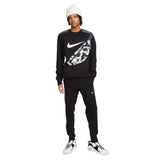 Nike Mens NSW SP BB Fleece Crew Black