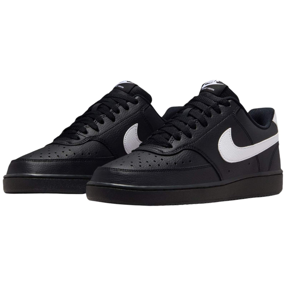 Nike Mens Court Vision Low Black