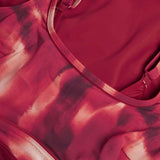 Speedo Wmn Shaping Contour Prt Suit Red