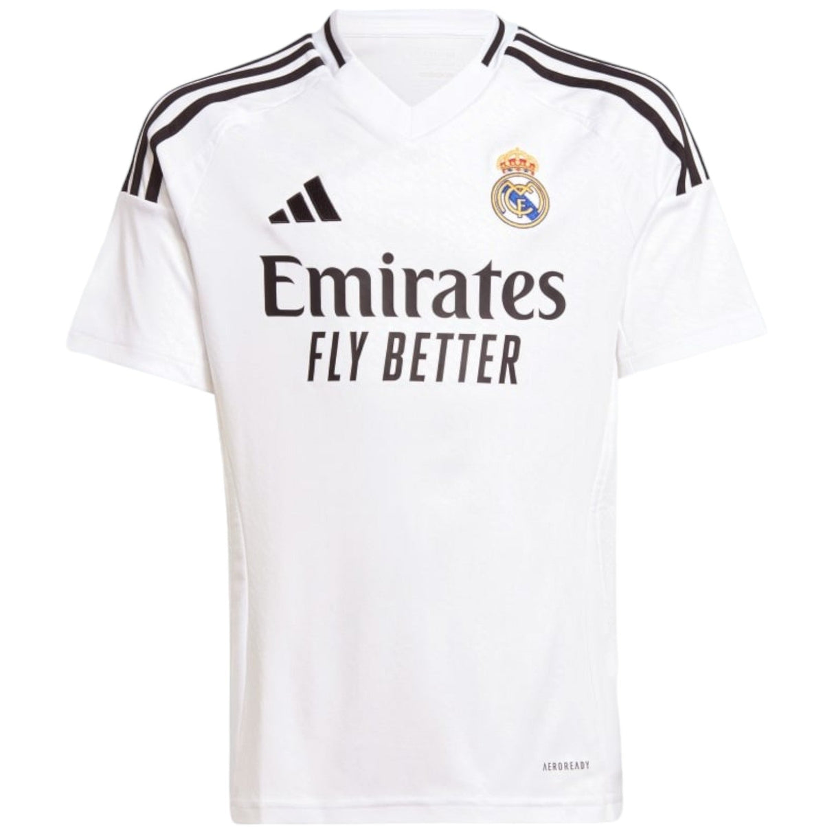 adidas Real Madrid 24 Kids Home Jsy Whit
