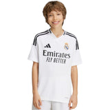 adidas Real Madrid 24 Kids Home Jsy Whit
