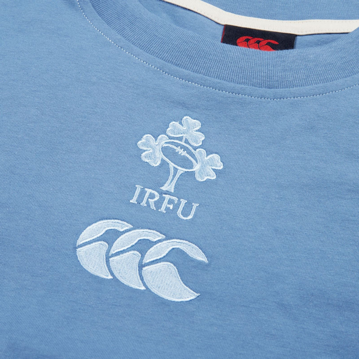 Canterbury IRFU Team Cotton Tee Blue