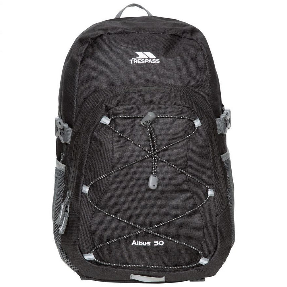Trespass Albus 30 Litre Casual Rucksack/Backpack Black