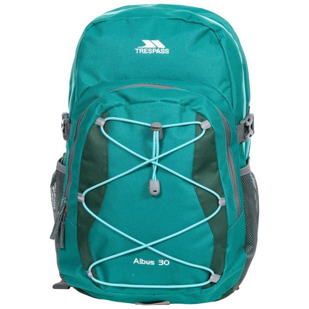 Trespass Albus 30 Litre Casual Rucksack/Backpack Ocean Green