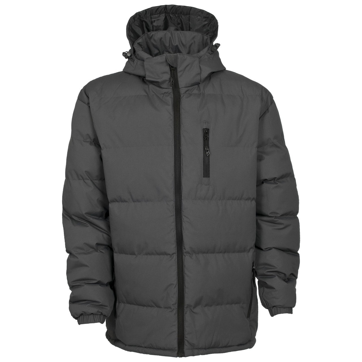 Trespass Mens Clip Padded Jacket Flint