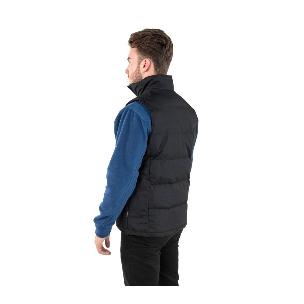 Trespass Mens Clasp Padded Gilet/Bodywarmer Black